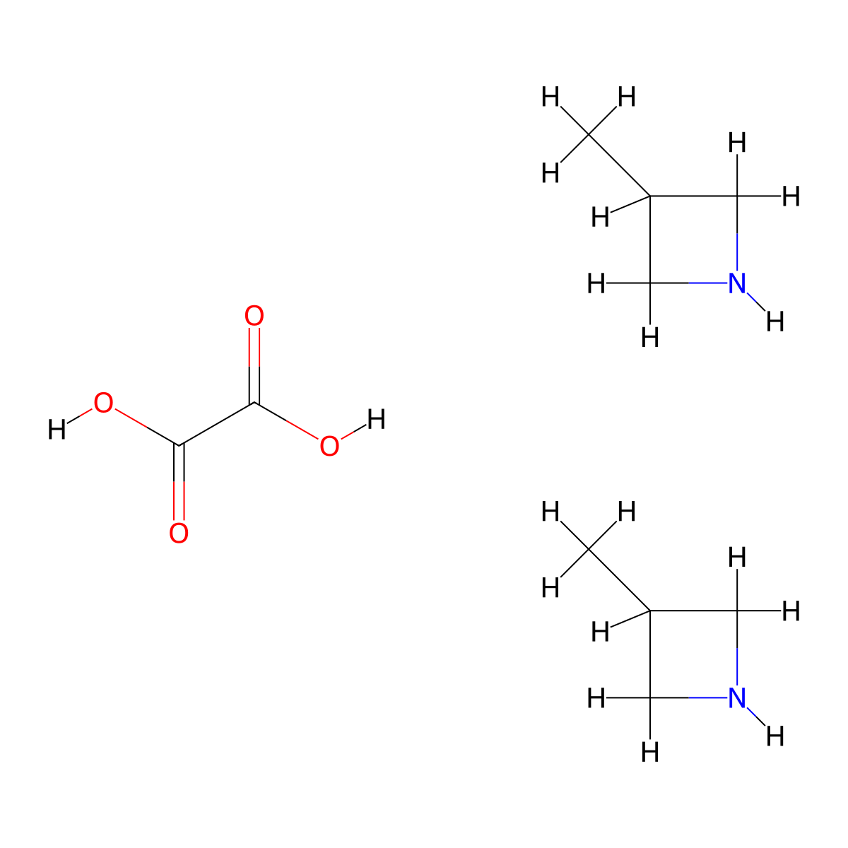 3-Methylazetidine;hemi(oxalic acid) molecular structure, CAS 2940947-11-3