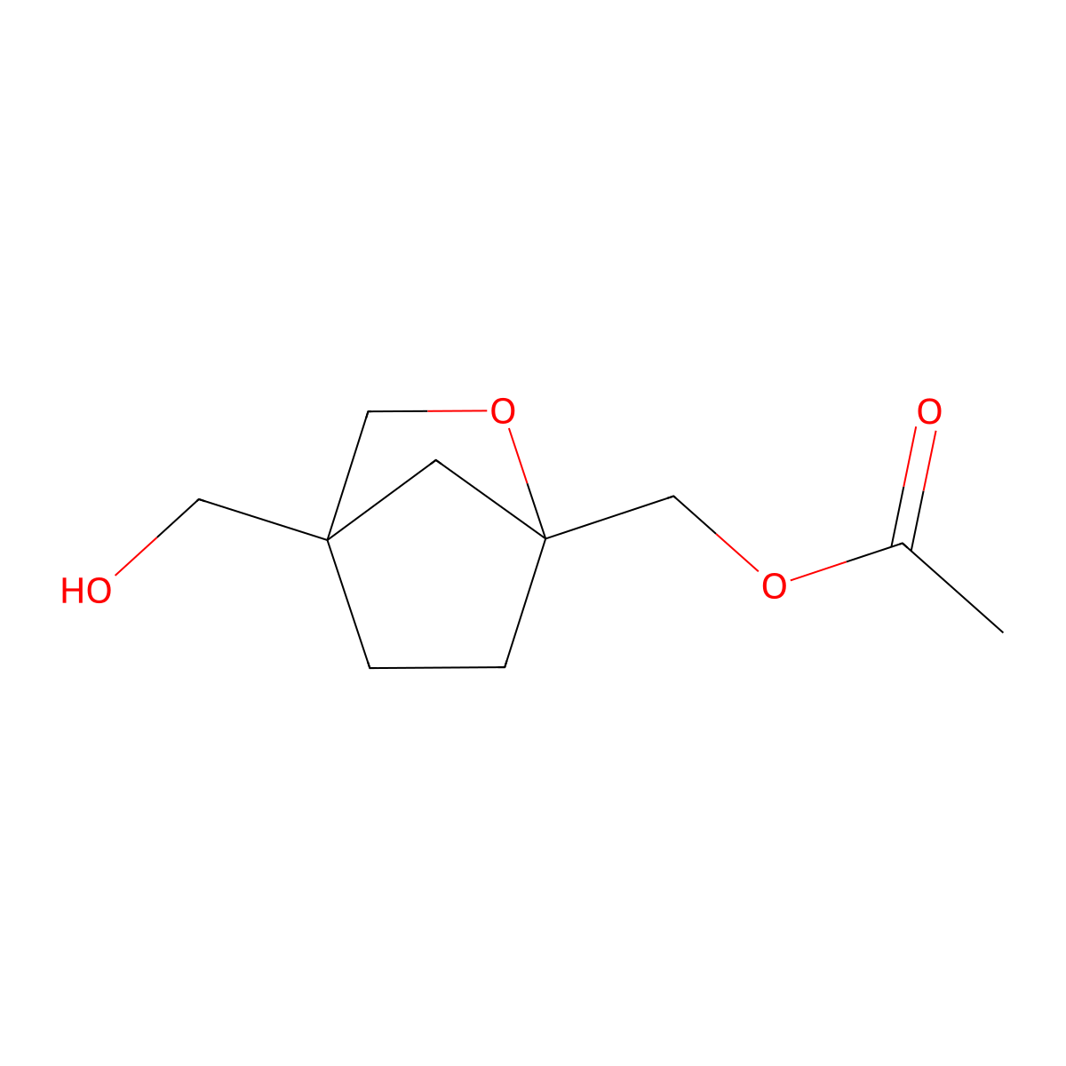 [4-(Hydroxymethyl)-2-oxabicyclo[2.2.1]heptan-1-YL]methyl acetate molecular structure, CAS 2940953-75-1