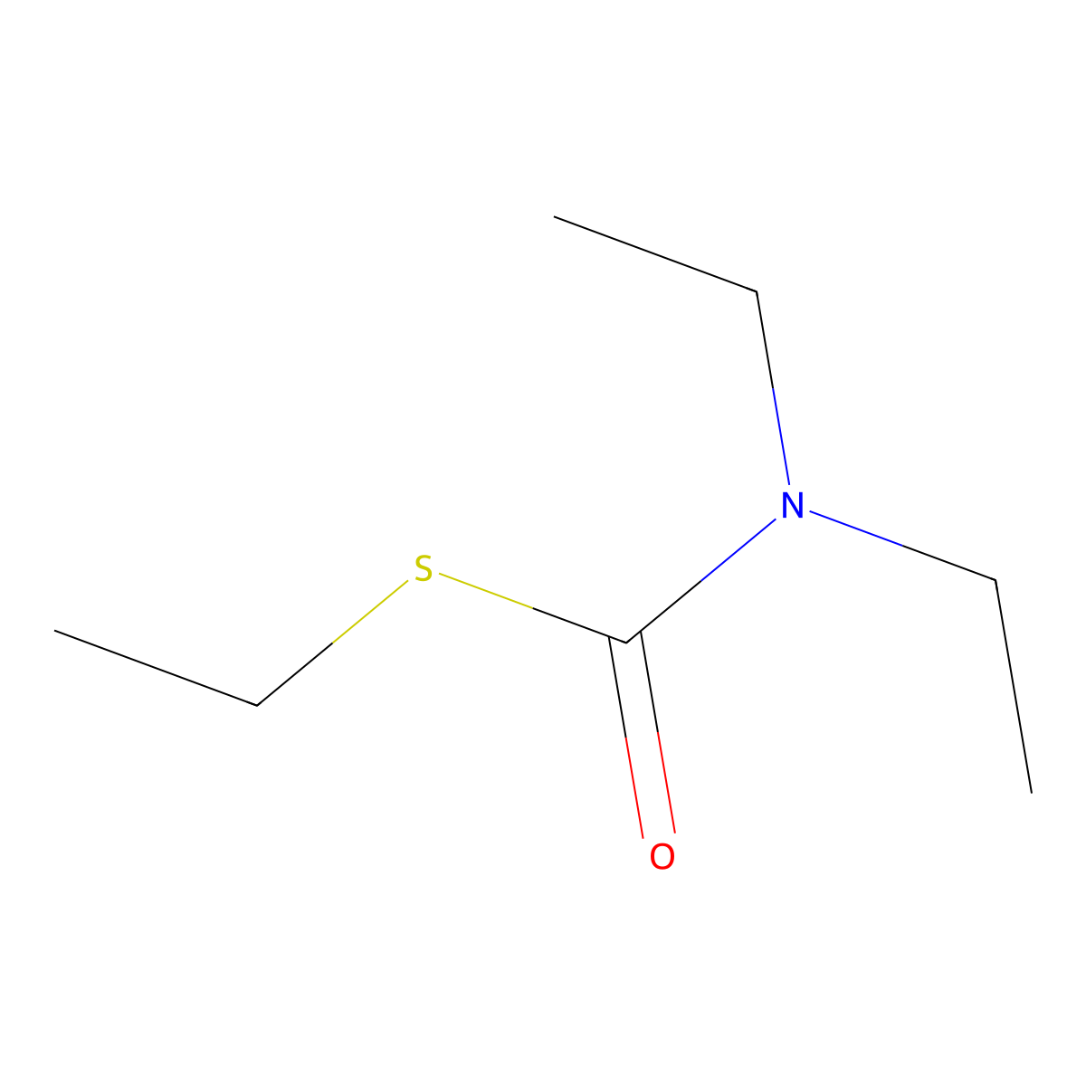 Ethiolate molecular structure, CAS 2941-55-1