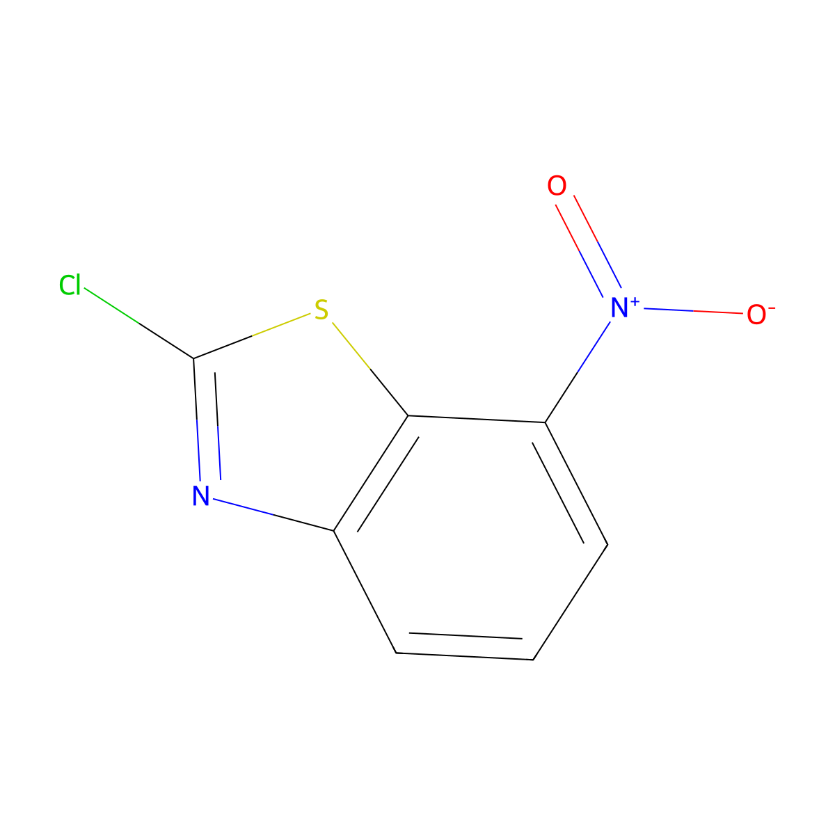 2-Chloro-7-nitrobenzo[d]thiazole molecular structure, CAS 2942-22-5