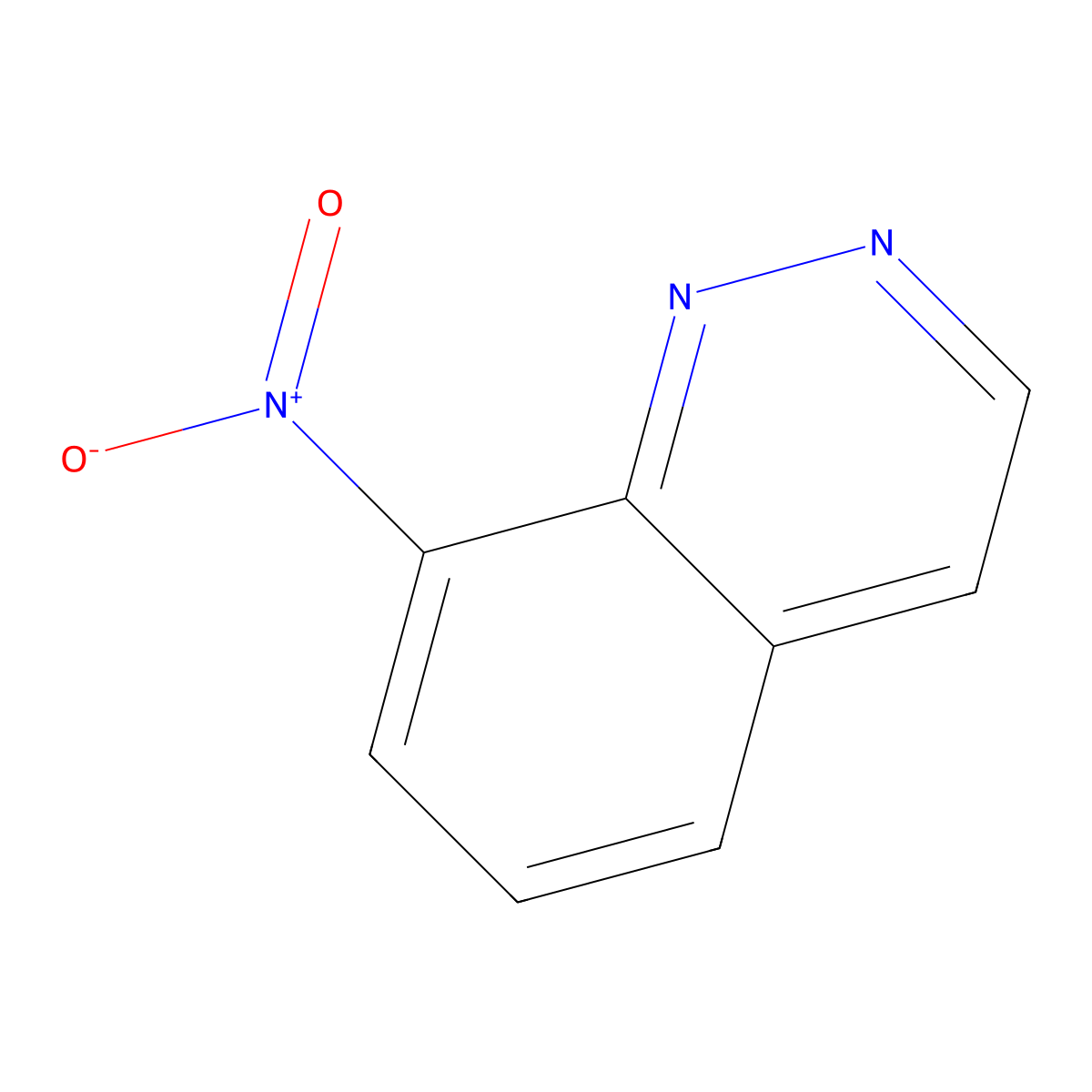 8-Nitrocinnoline molecular structure, CAS 2942-37-2