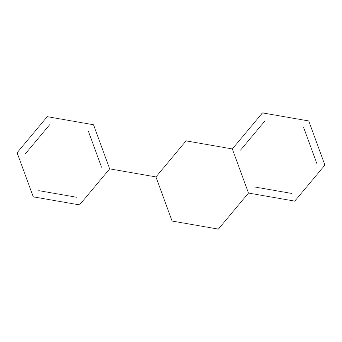 2-Phenyltetralin molecular structure, CAS 29422-13-7