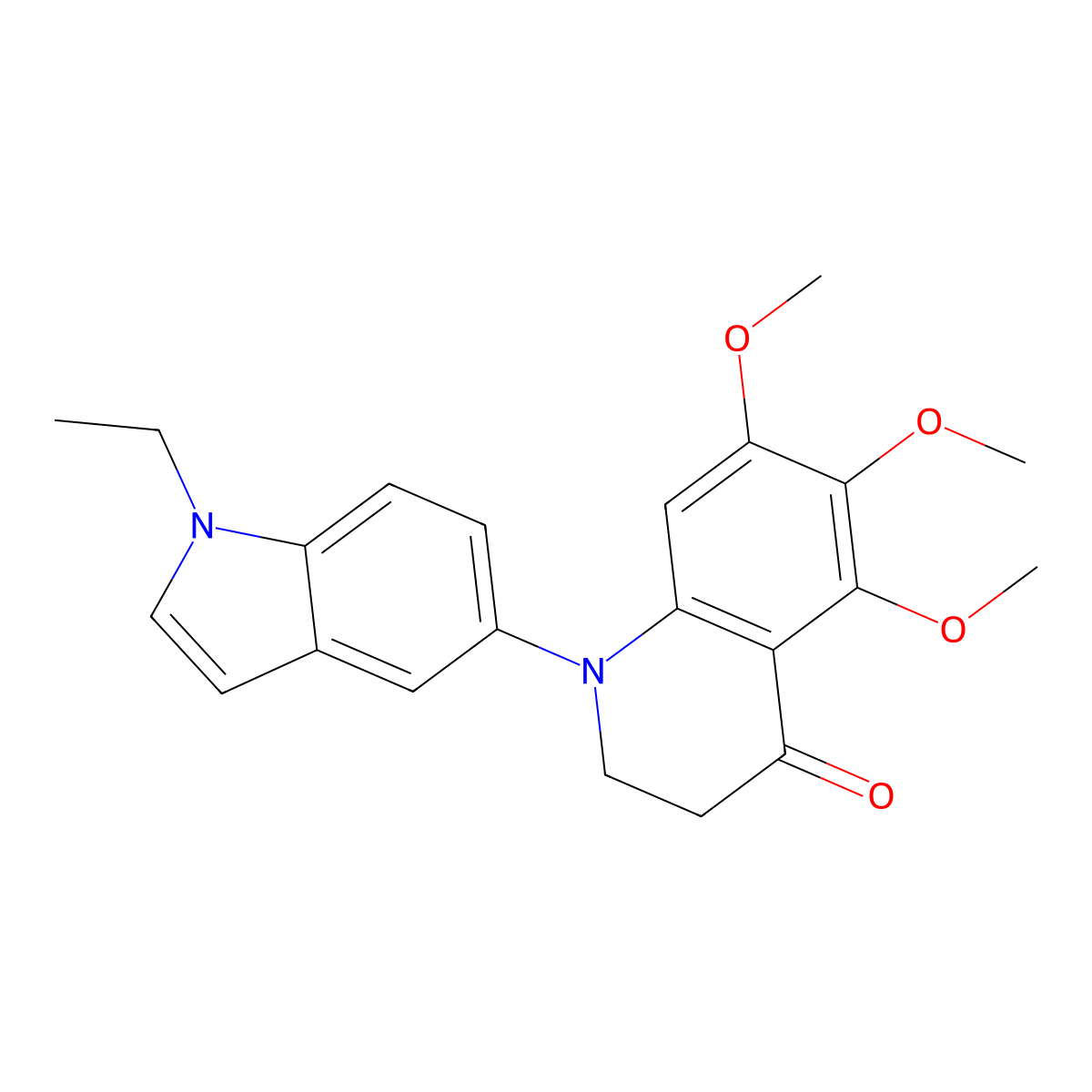 Tubulin polymerization-IN-55 molecular structure, CAS 2942396-29-2