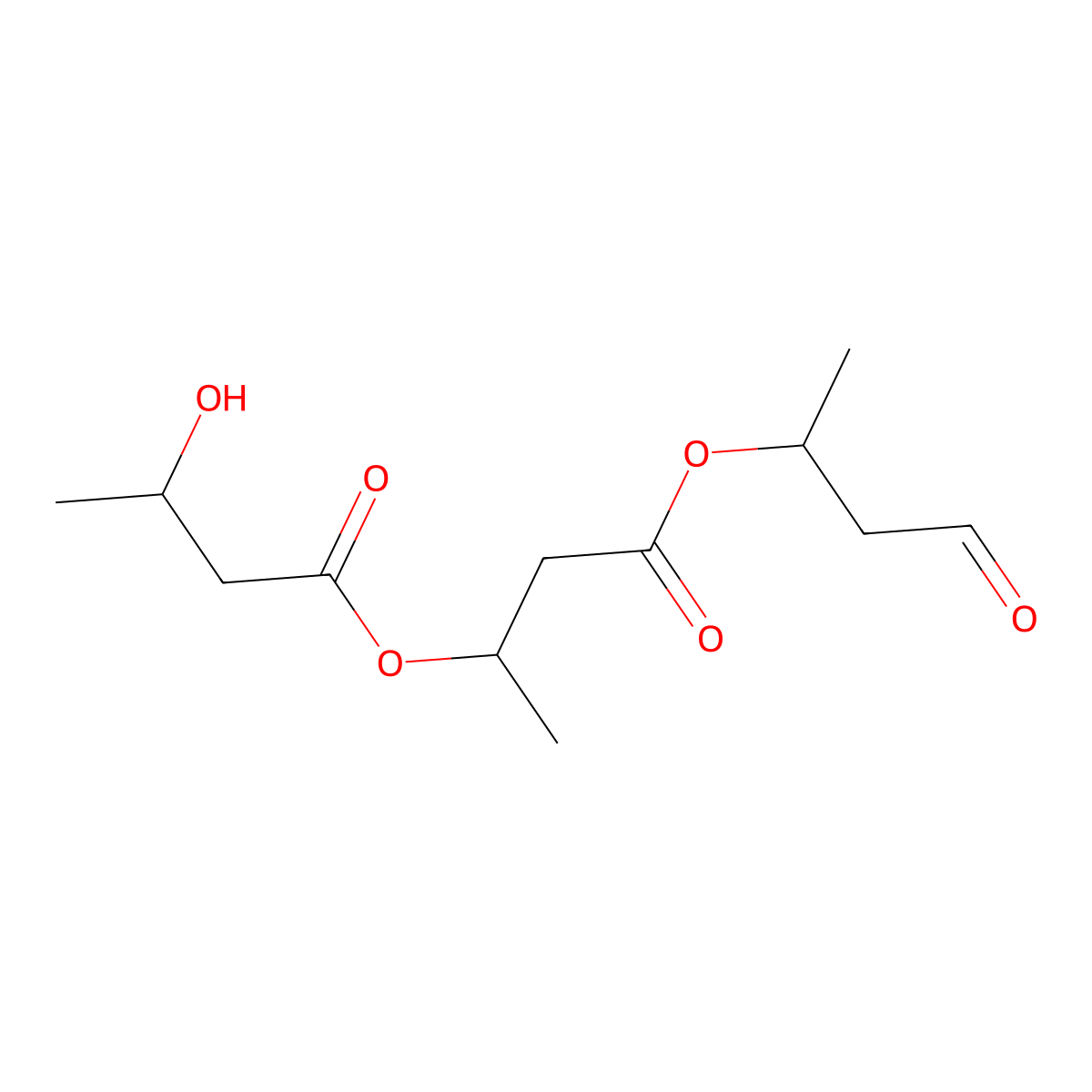 [4-Oxo-4-(4-oxobutan-2-yloxy)butan-2-yl] 3-hydroxybutanoate molecular structure, CAS 29435-48-1