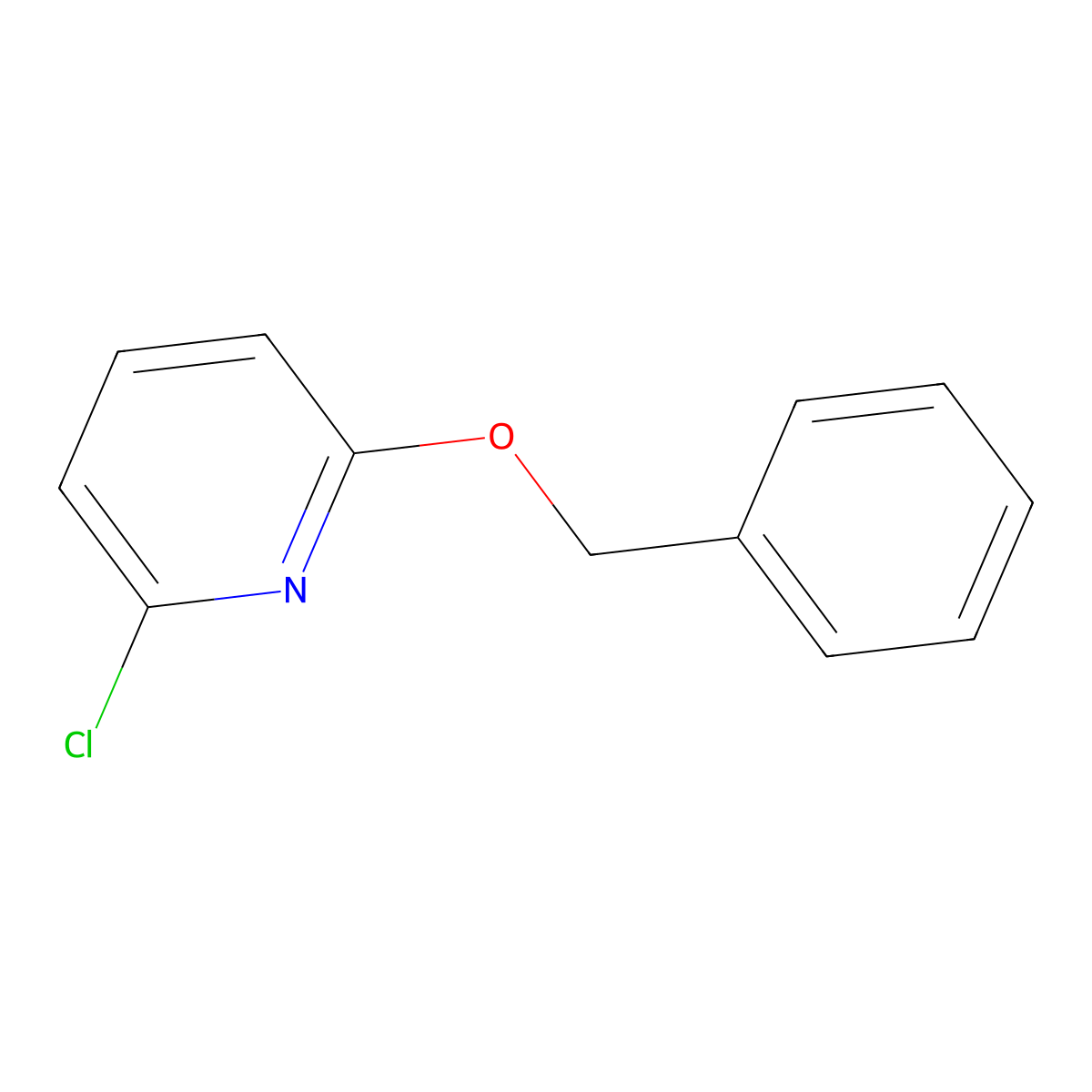 2-(Benzyloxy)-6-chloropyridine molecular structure, CAS 29449-73-8
