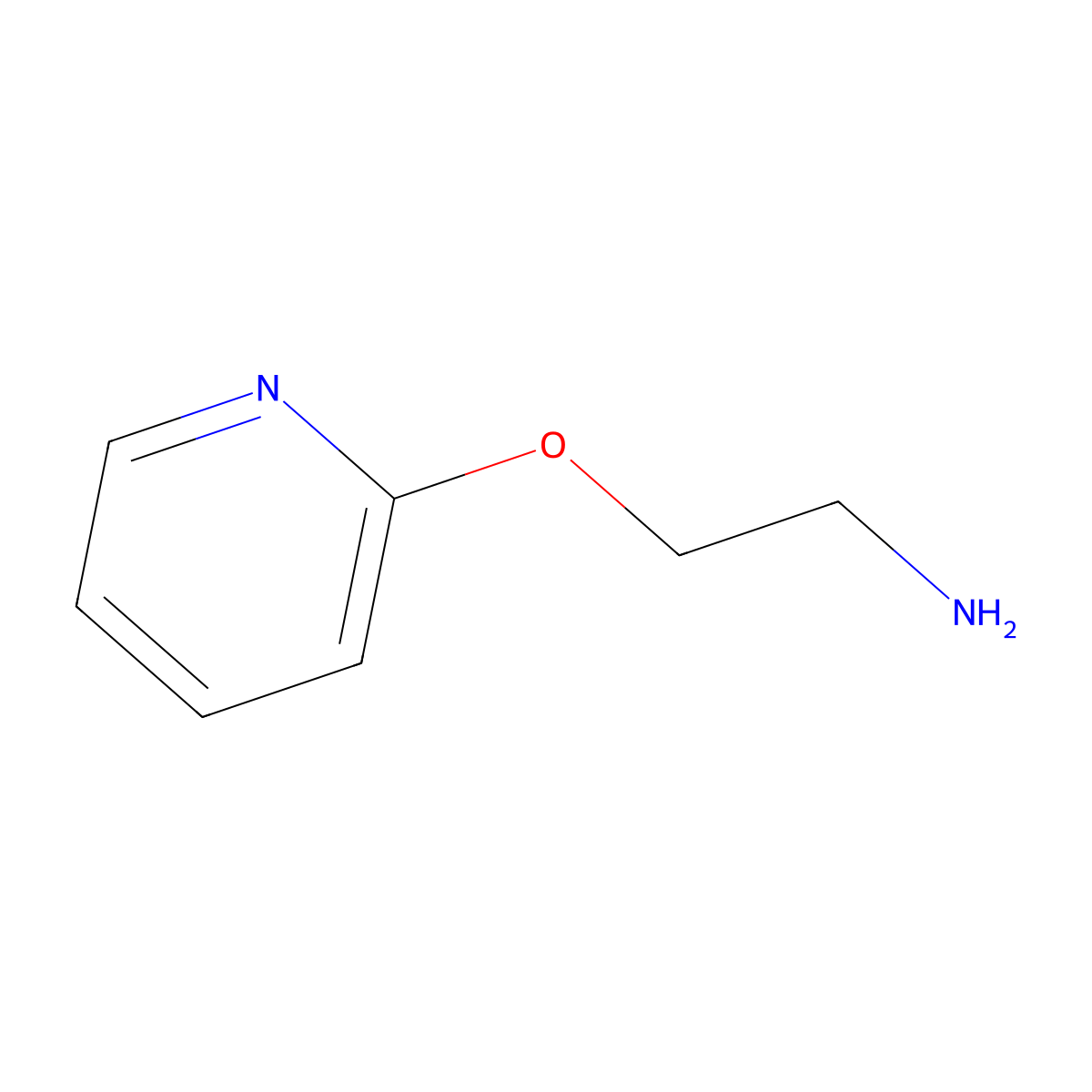2-(Pyridin-2-yloxy)ethanamine molecular structure, CAS 29450-07-5
