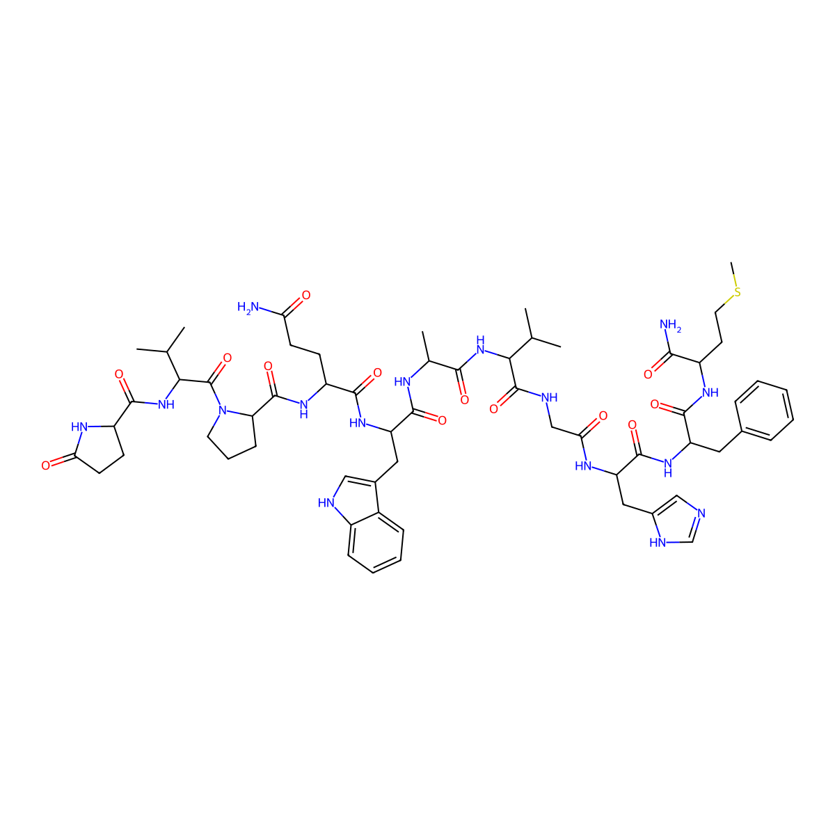 Ranatensin molecular structure, CAS 29451-71-6