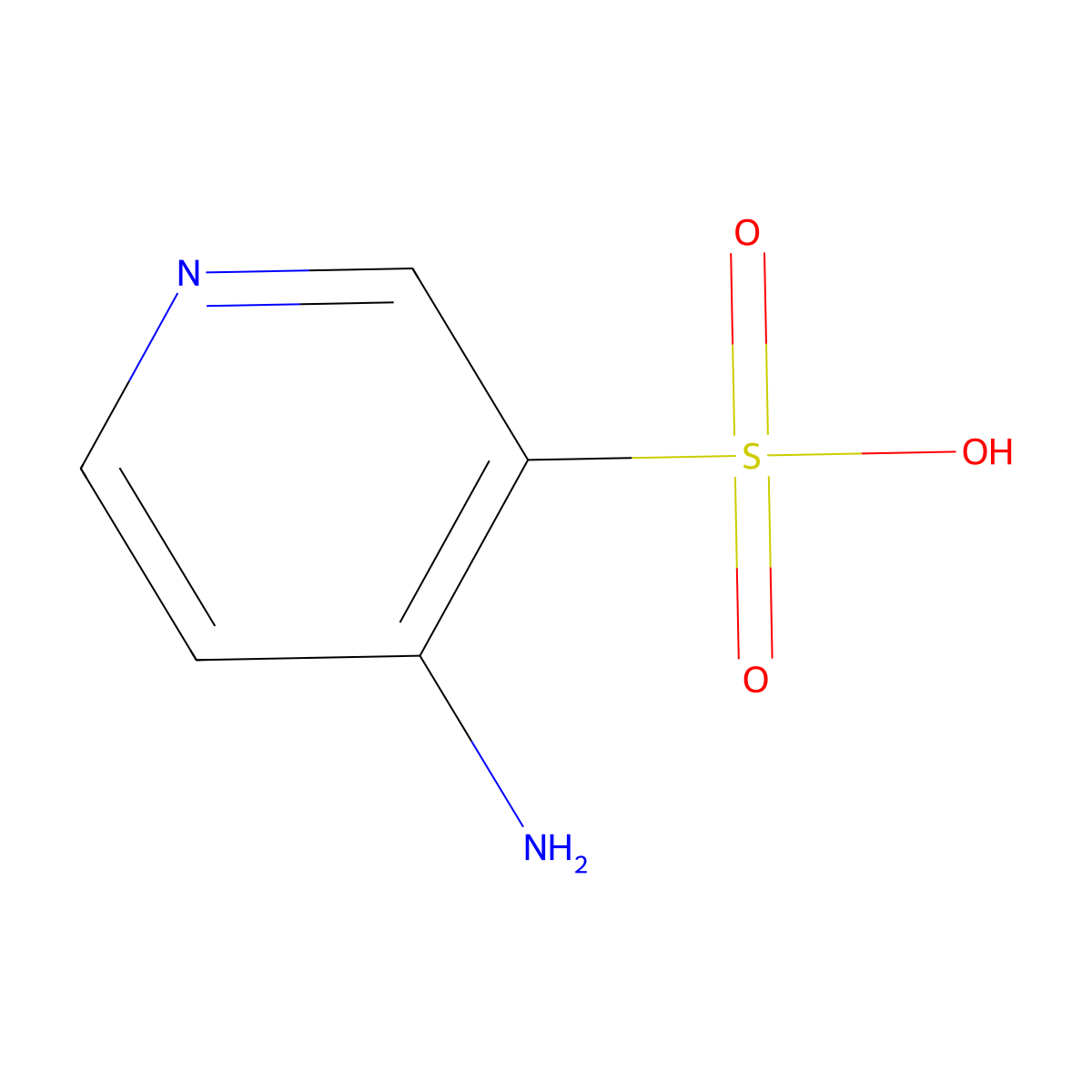 4-aminopyridine-3-sulfonic Acid molecular structure, CAS 29452-57-1