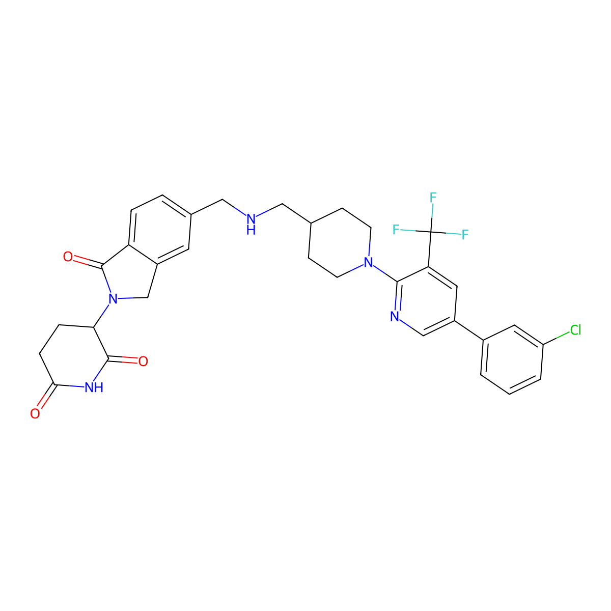 MYC degrader 1 molecular structure, CAS 2946670-96-6