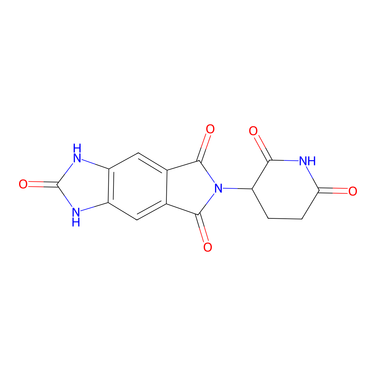 6-(2,6-dioxopiperidin-3-yl)-1H,2H,3H,5H,6H,7H-imidazo[4,5-f]isoindole-2,5,7-trione molecular structure, CAS 2947422-61-7