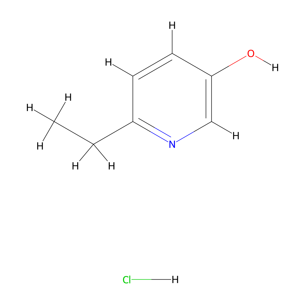 6-Ethylpyridin-3-ol;hydrochloride molecular structure, CAS 2947422-62-8