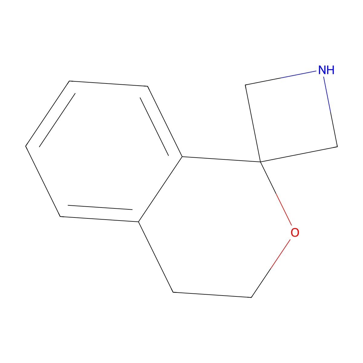 3',4'-Dihydrospiro[azetidine-3,1'-[2]benzopyran] molecular structure, CAS 2947426-69-7