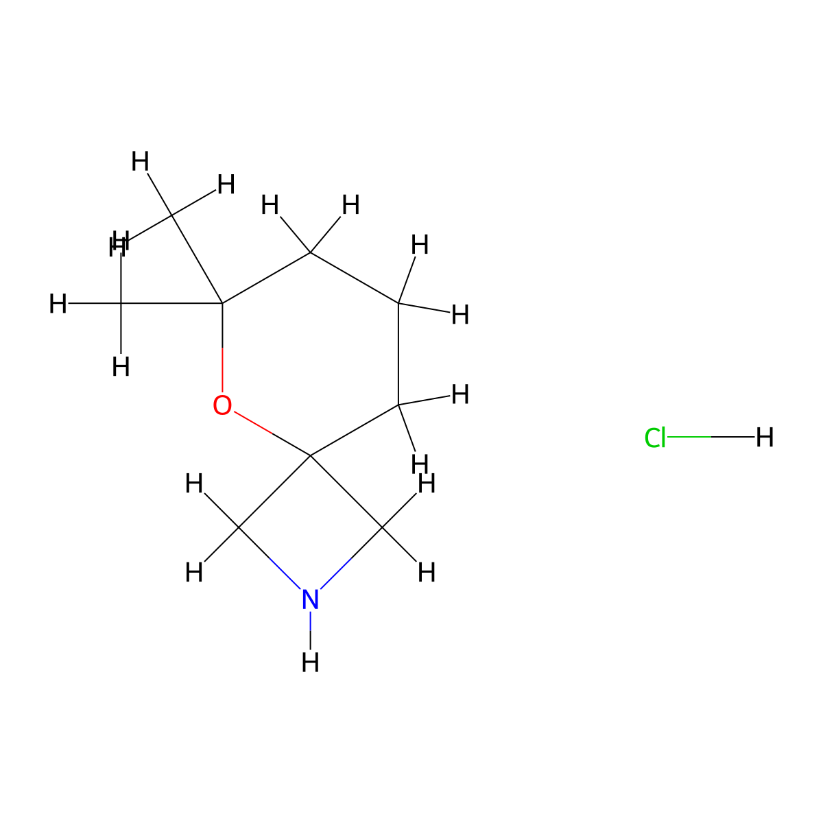 6,6-Dimethyl-5-oxa-2-azaspiro[3.5]nonane hydrochloride molecular structure, CAS 2947428-31-9