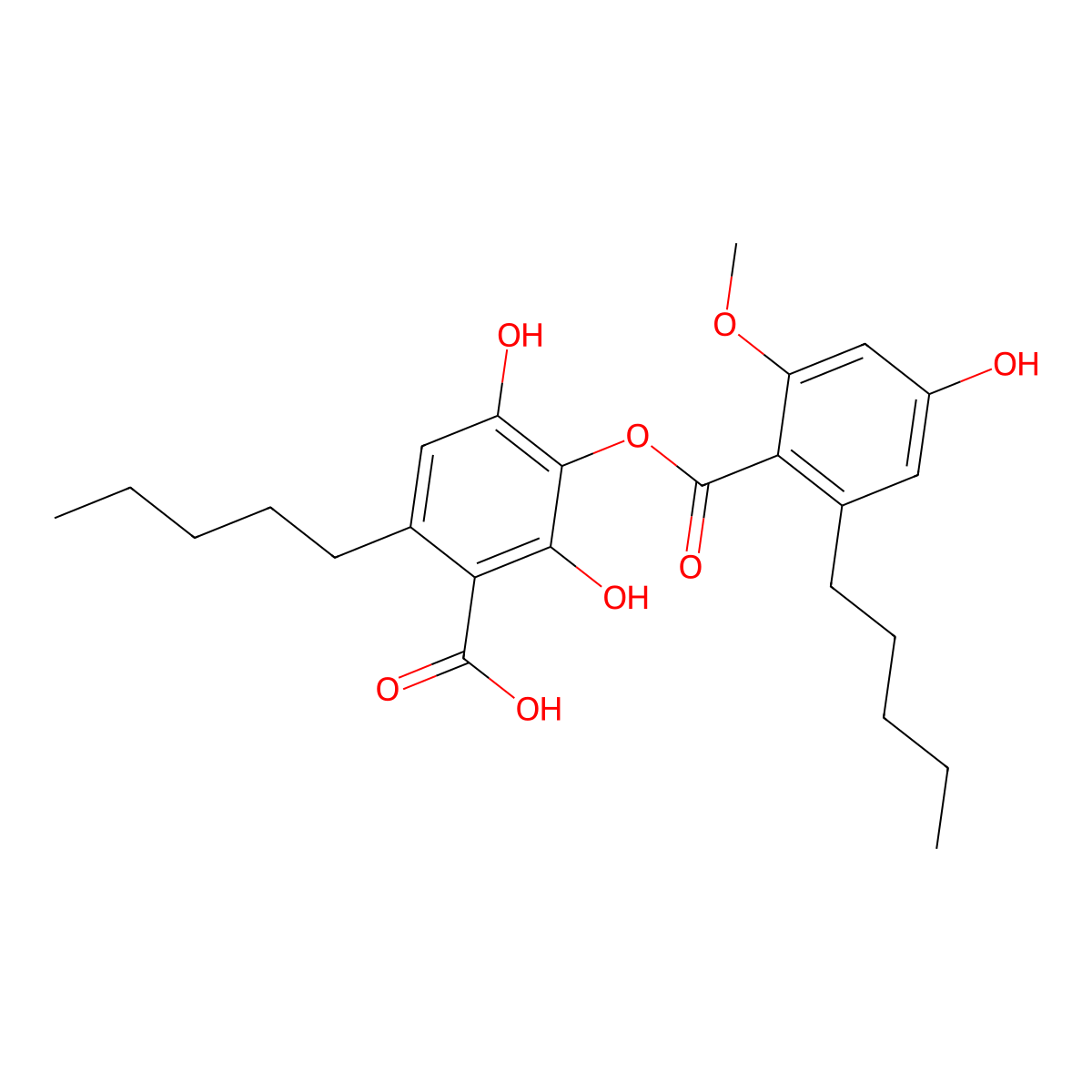 Cryptochlorophaeic acid molecular structure, CAS 2948-07-4