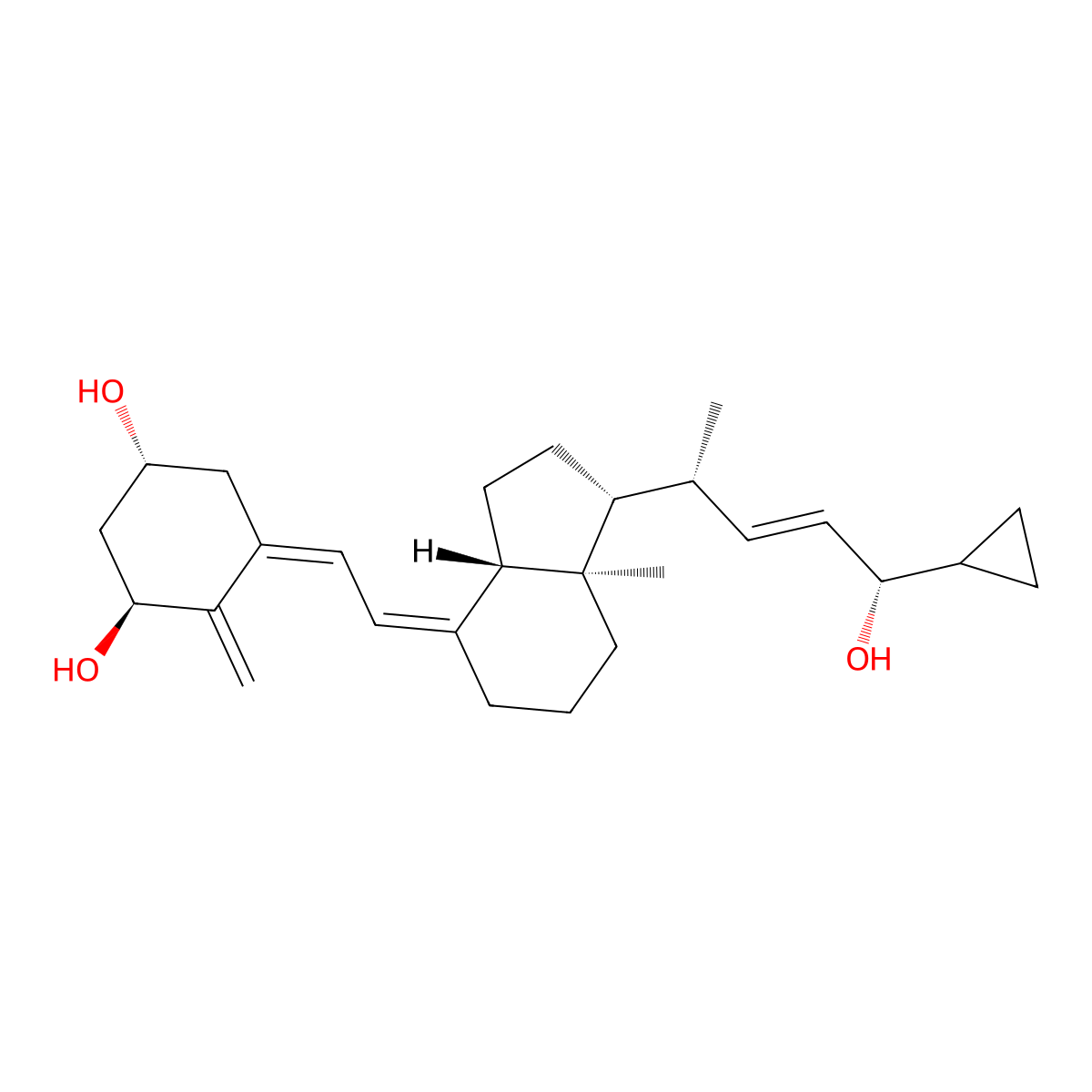 Calcipotriol EP Impurity B molecular structure, CAS 2948288-30-8
