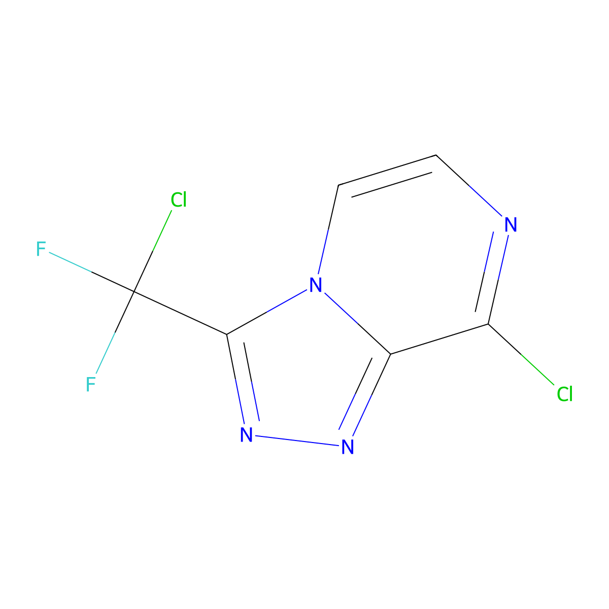 8-Chloro-3-(chlorodifluoromethyl)-[1,2,4]triazolo[4,3-a]pyrazine molecular structure, CAS 2948451-95-2