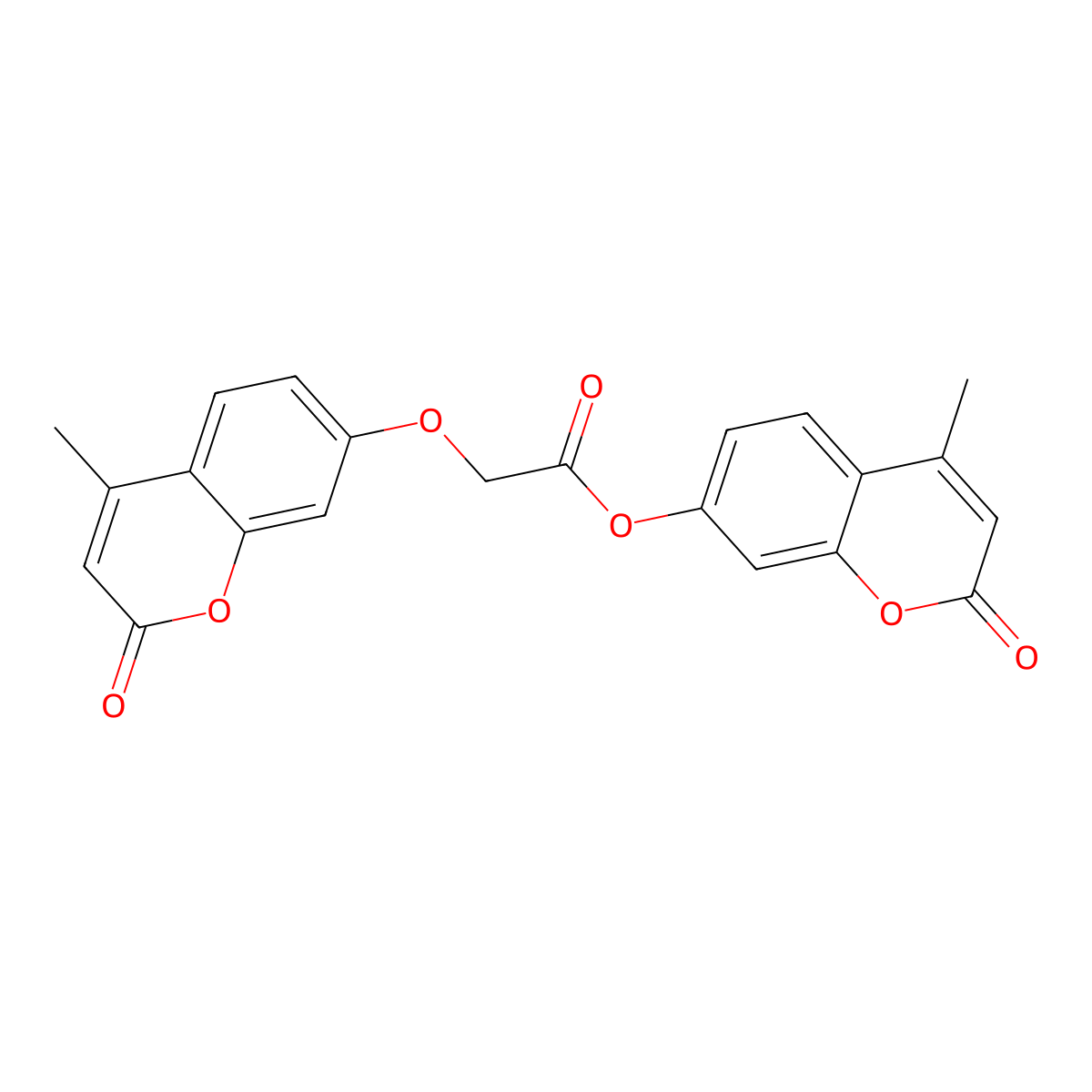 4-methyl-2-oxo-2H-chromen-7-yl [(4-methyl-2-oxo-2H-chromen-7-yl)oxy]acetate molecular structure, CAS 294854-76-5