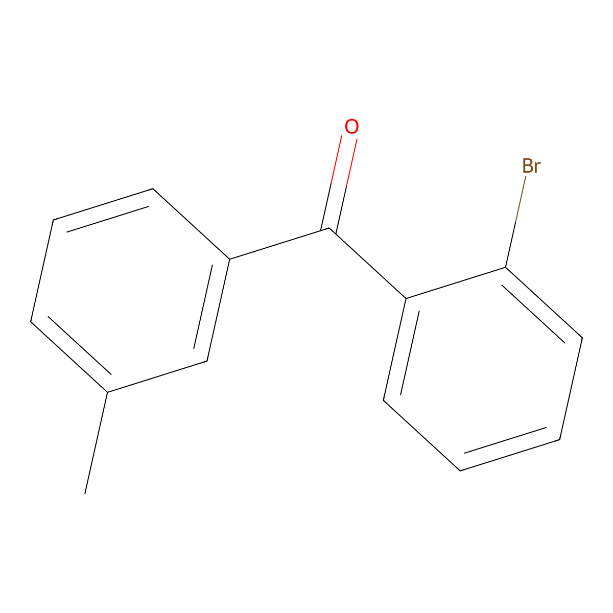2-Bromo-3'-methylbenzophenone molecular structure, CAS 294878-58-3