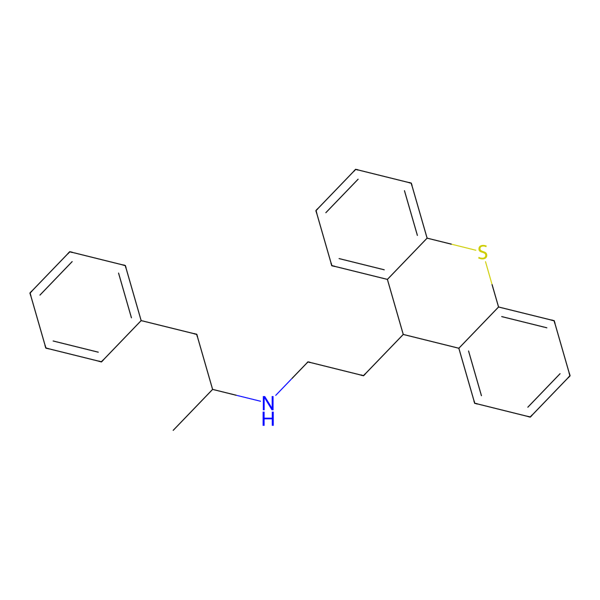Tixadil molecular structure, CAS 2949-95-3