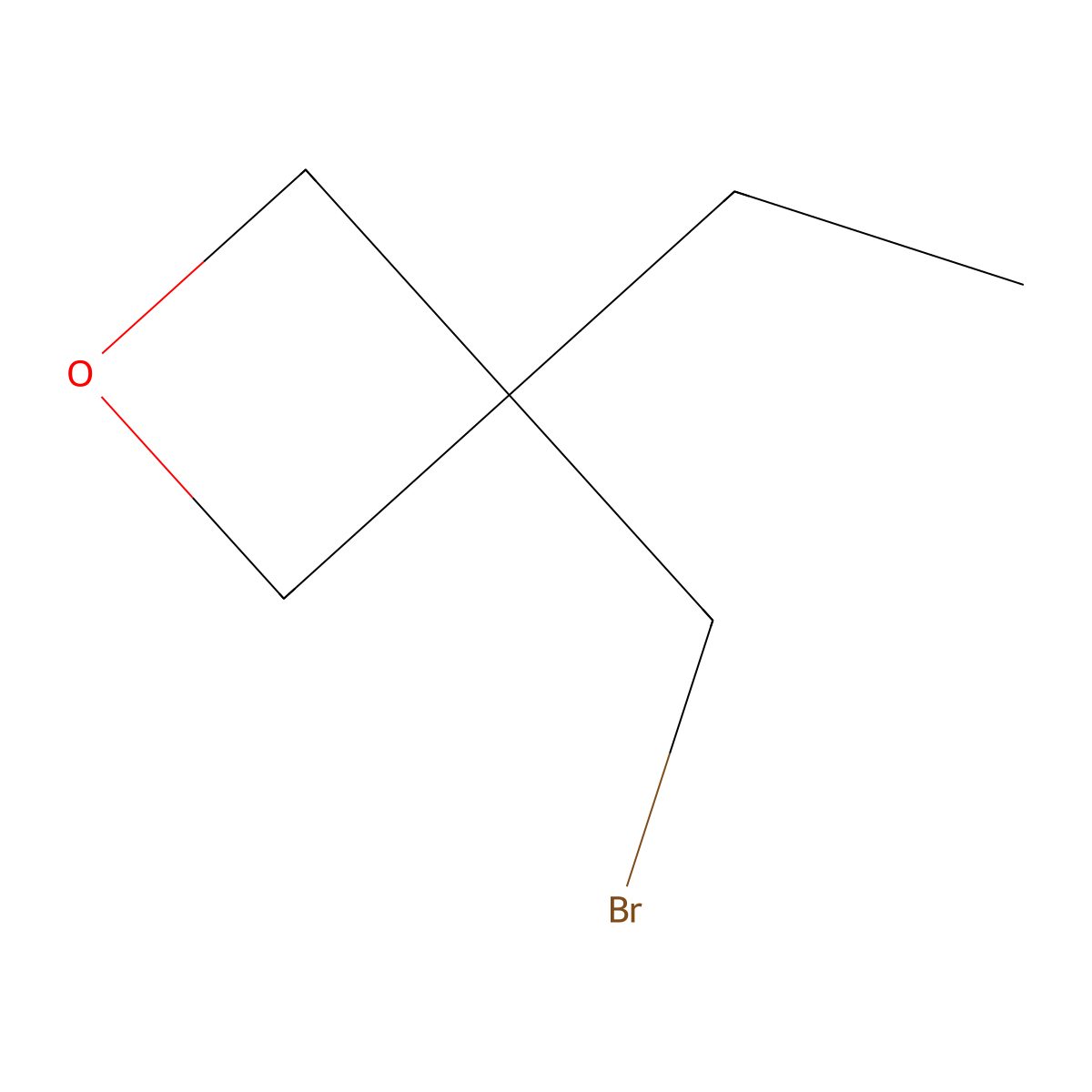 3-(Bromomethyl)-3-ethyloxetane molecular structure, CAS 2951-87-3