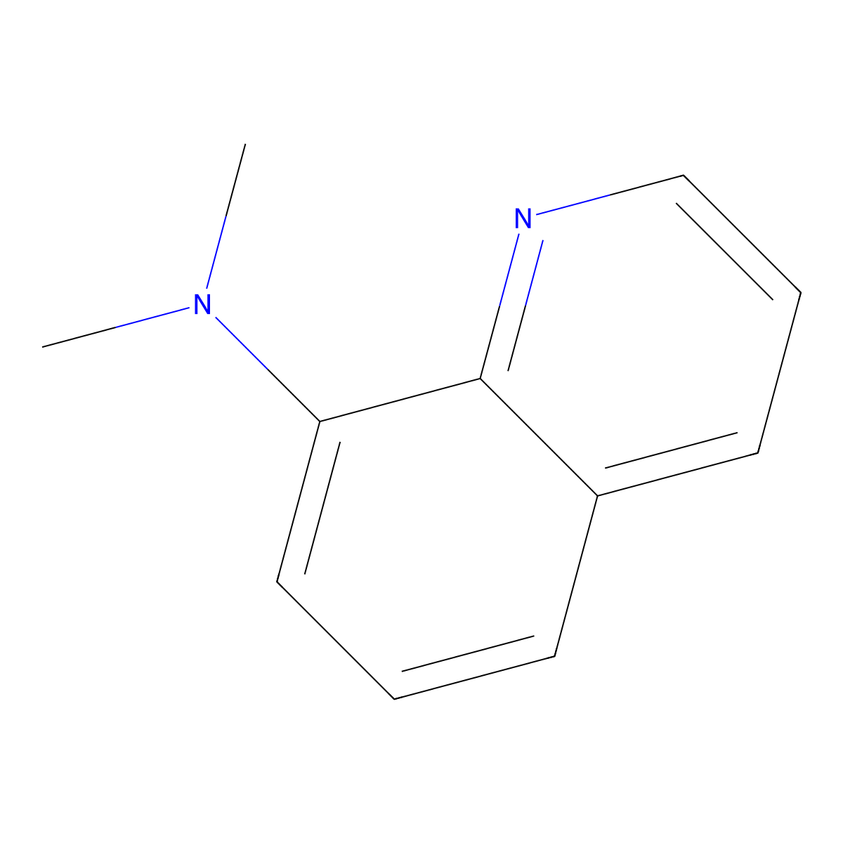 8-Dimethylaminoquinoline molecular structure, CAS 29526-42-9