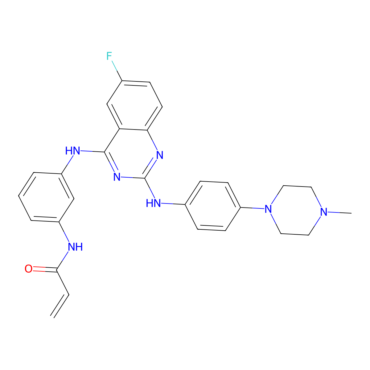 Egfr T790M/L858R-IN-2 molecular structure, CAS 2955607-40-4