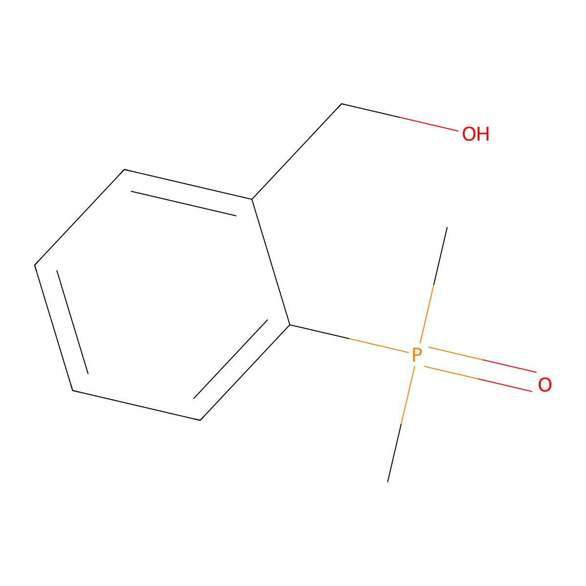 [2-(Dimethylphosphoryl)phenyl]methanol molecular structure, CAS 2955714-42-6