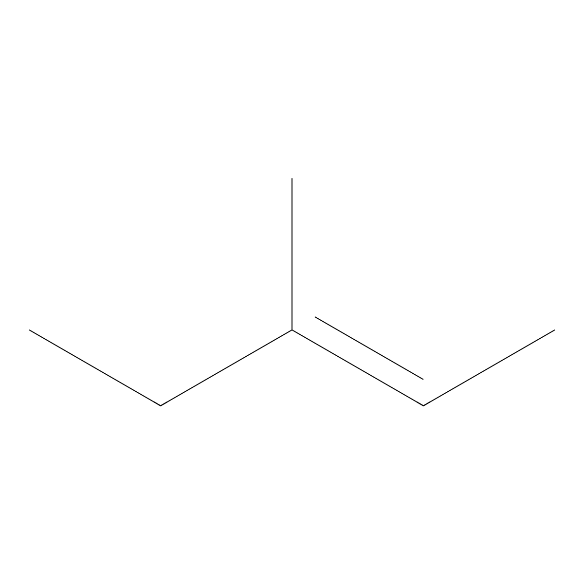 (E)-3-methylpent-2-ene molecular structure, CAS 29564-68-9