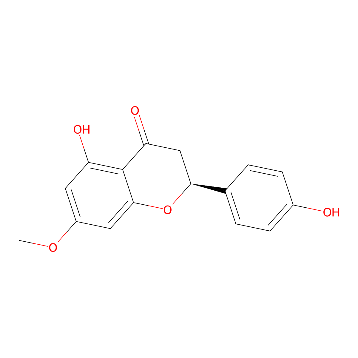 Sakuranetin molecular structure, CAS 2957-21-3