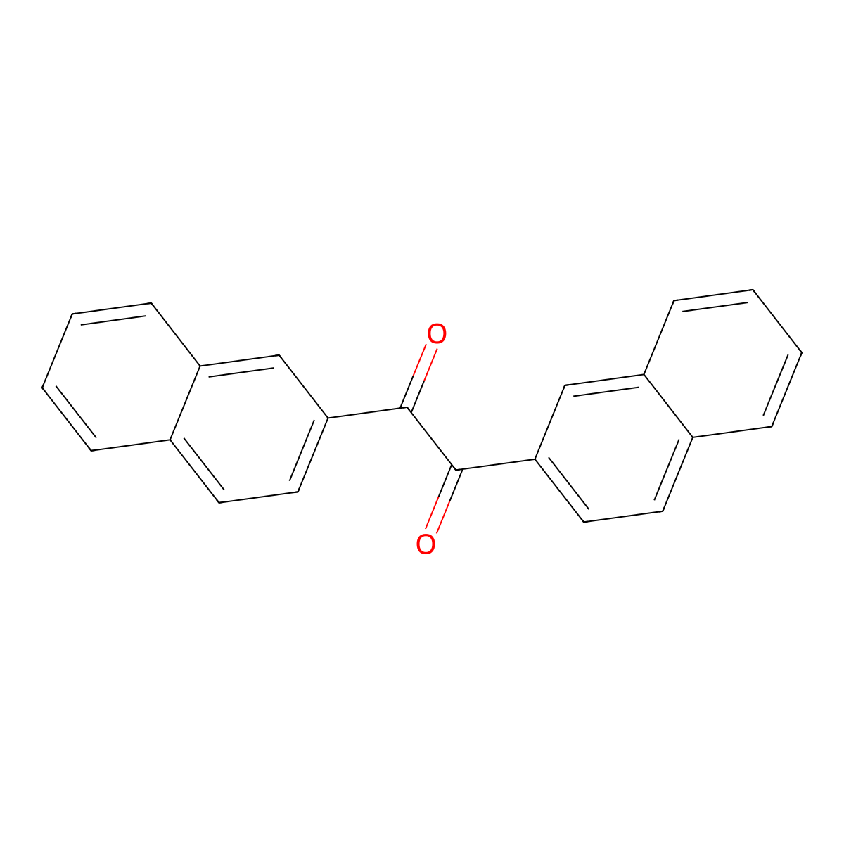1,2-Di(naphthalen-2-yl)ethane-1,2-dione molecular structure, CAS 29574-57-0