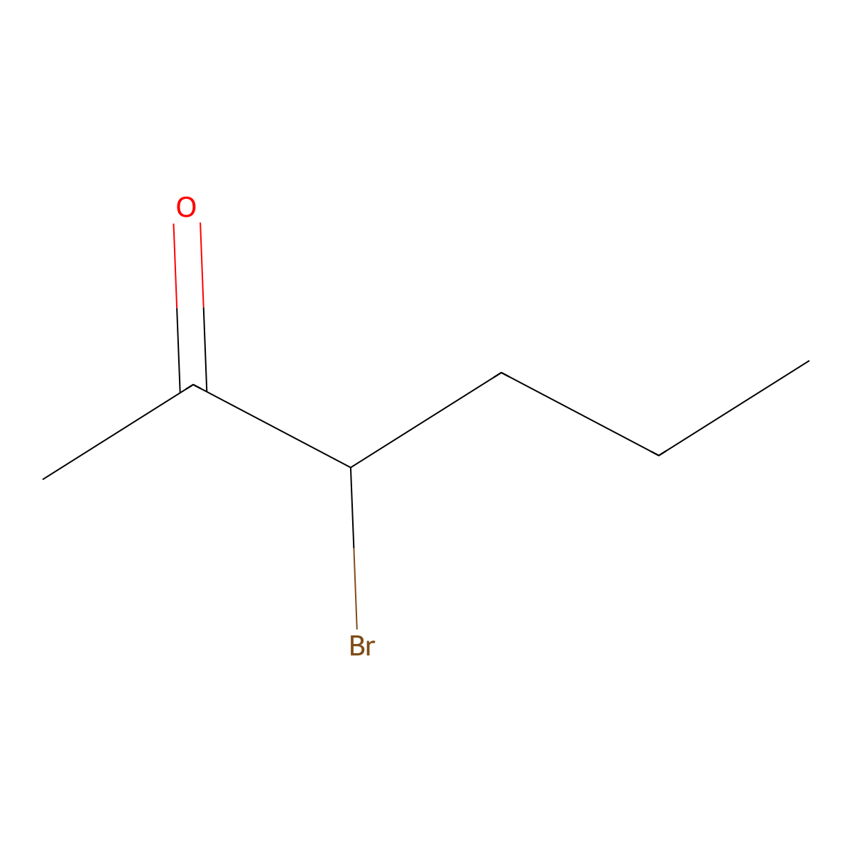3-Bromohexan-2-one molecular structure, CAS 29584-99-4