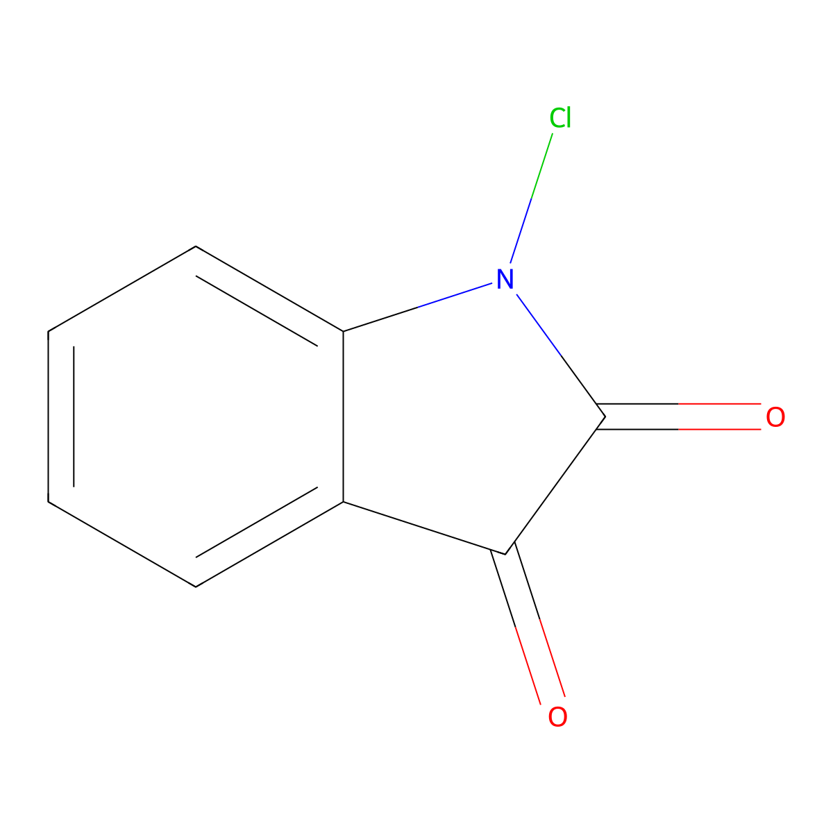 1-Chloro-2,3-indoledione molecular structure, CAS 2959-03-7