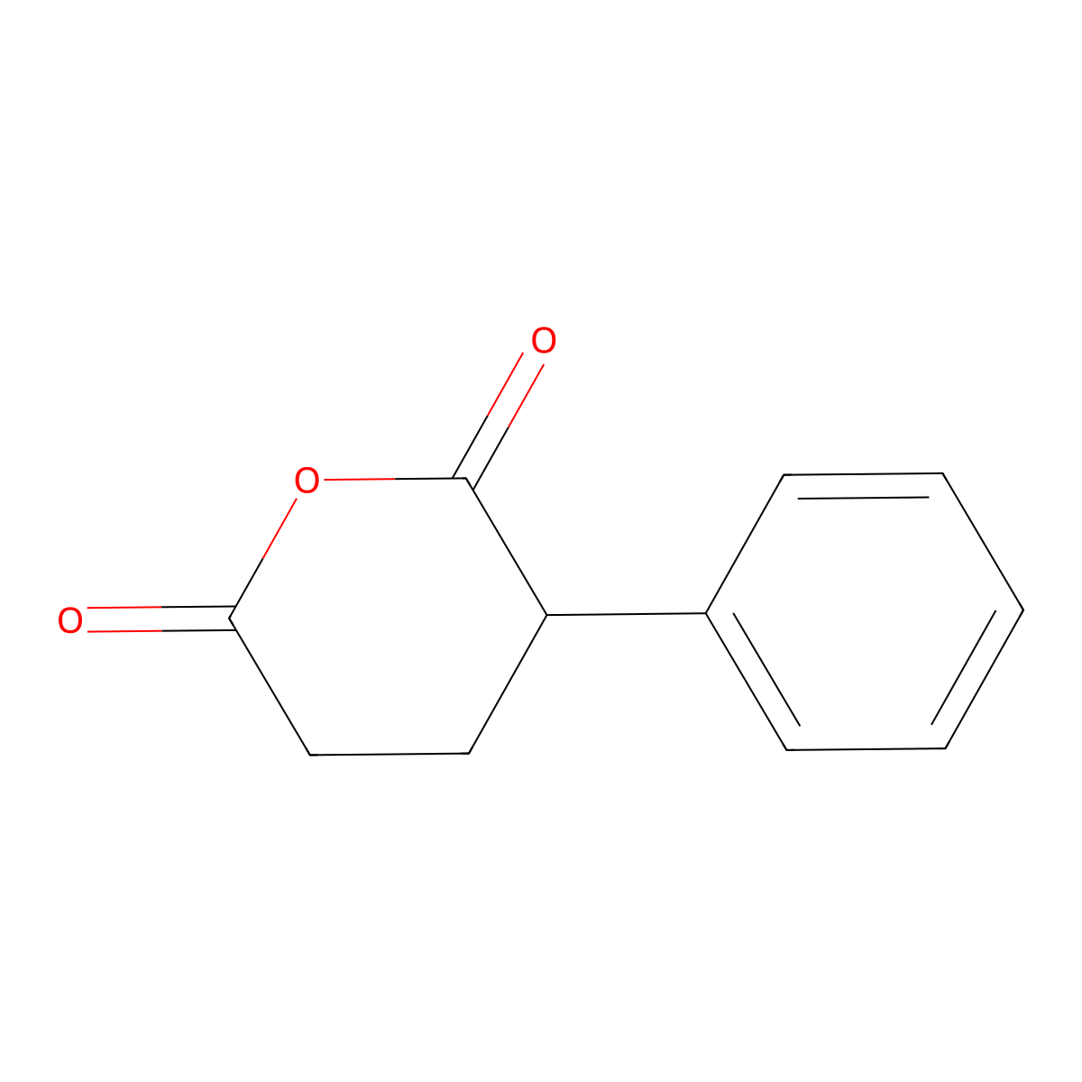 2-Phenylglutaric anhydride molecular structure, CAS 2959-96-8