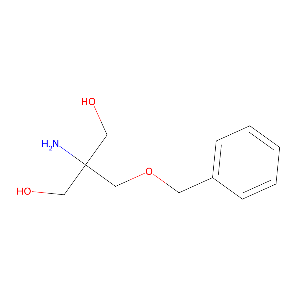 2-Amino-2-[(benzyloxy)methyl]propane-1,3-diol molecular structure, CAS 296274-99-2
