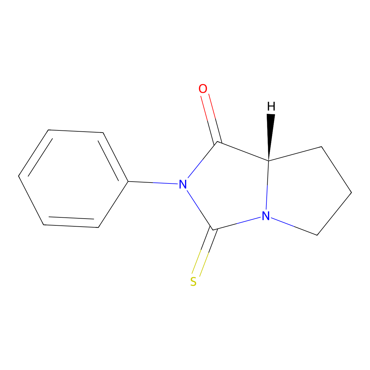 PTH-L-proline molecular structure, CAS 29635-99-2
