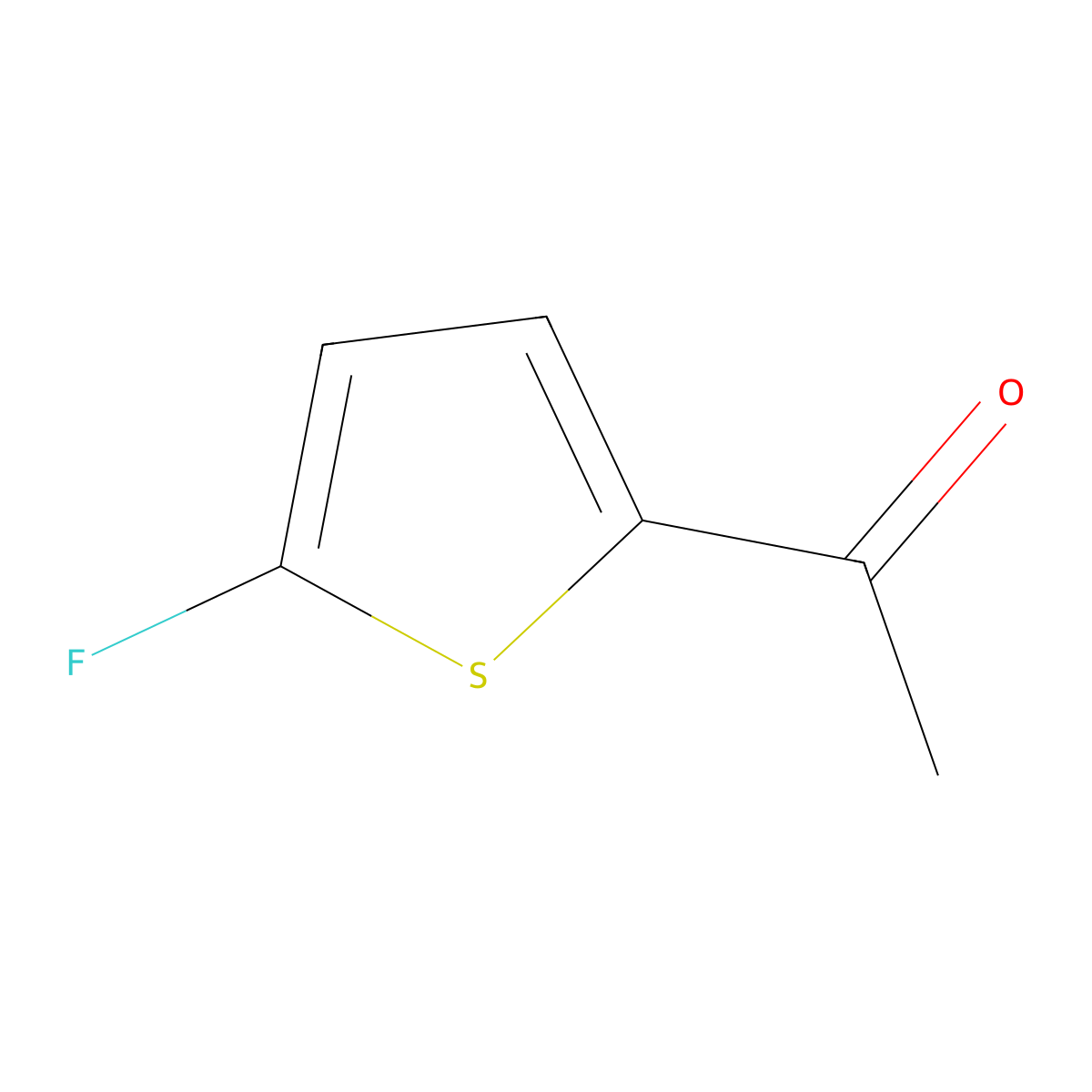 1-(5-Fluorothiophen-2-yl)ethan-1-one molecular structure, CAS 29669-44-1