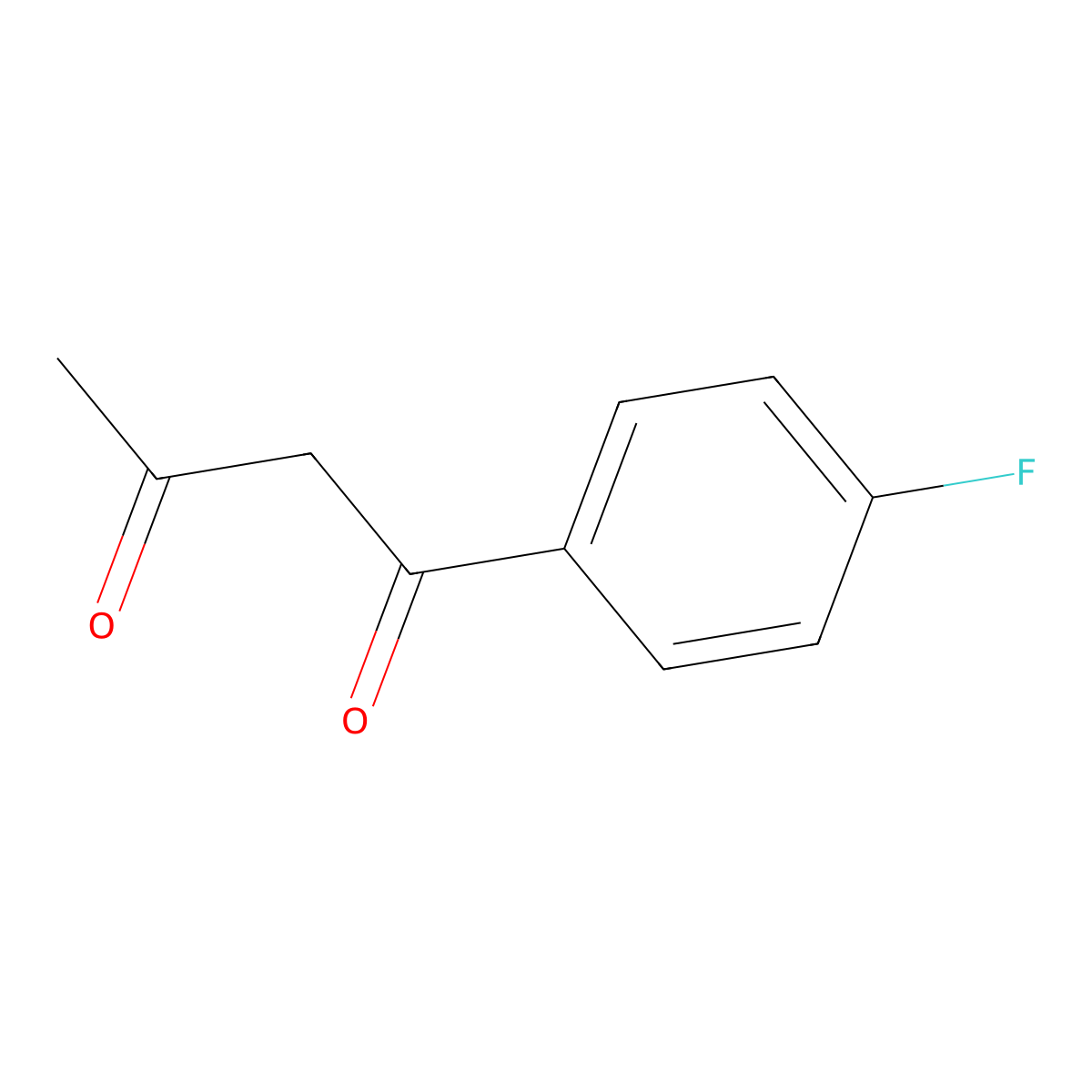 1-(4-Fluoro-phenyl)-butane-1,3-dione molecular structure, CAS 29681-98-9