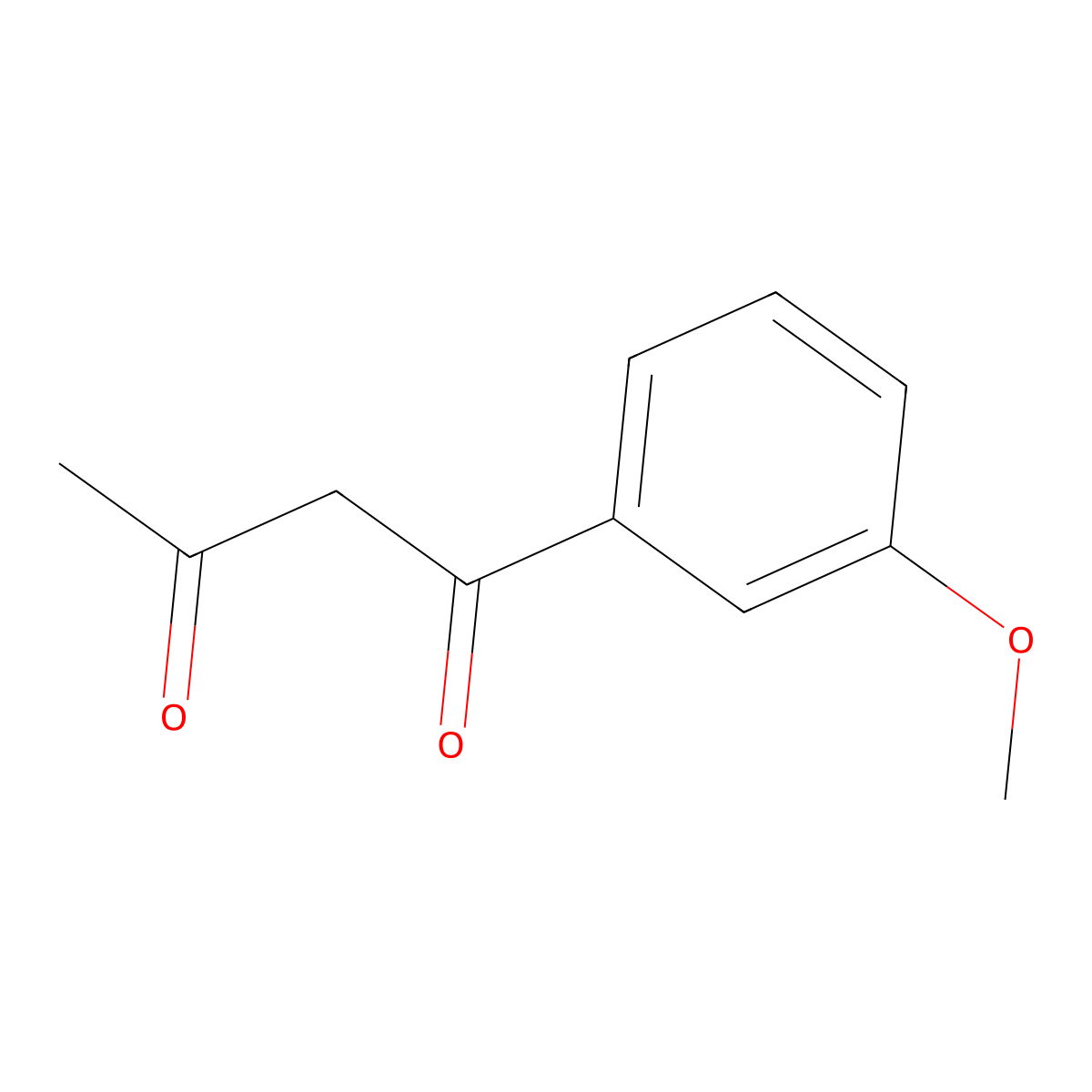 1-(3-Methoxyphenyl)butane-1,3-dione molecular structure, CAS 29681-99-0