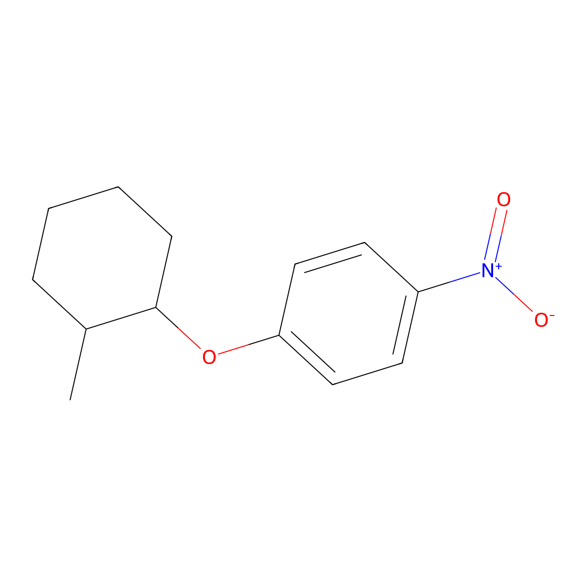 1-((2-Methylcyclohexyl)oxy)-4-nitrobenzene molecular structure, CAS 2969205-98-7
