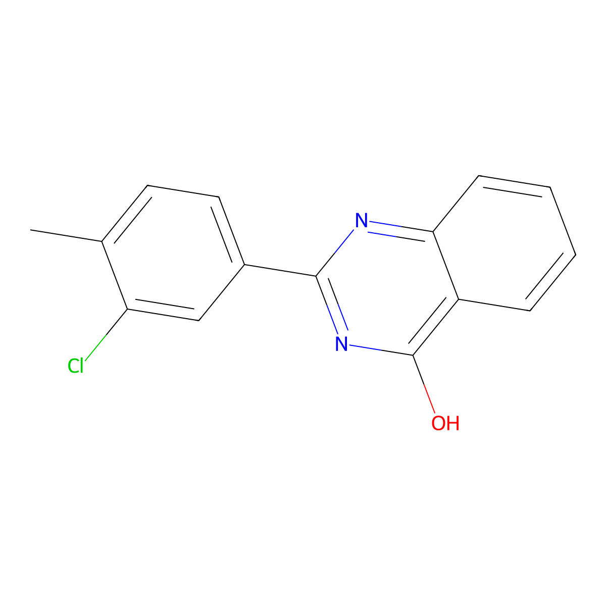 2-(3-Chloro-4-methylphenyl)quinaZolin-4-ol molecular structure, CAS 2969311-12-2