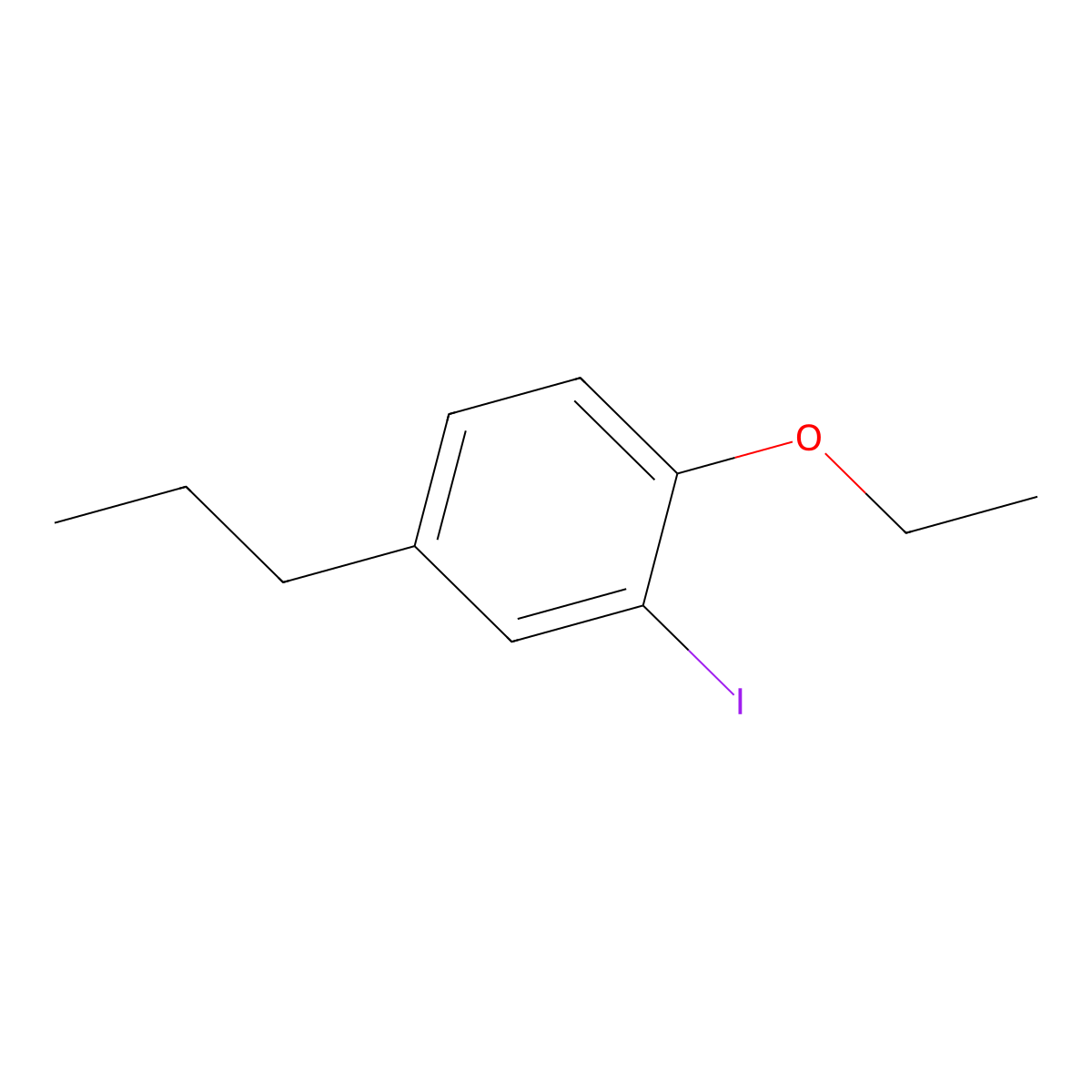1-Ethoxy-2-iodo-4-propylbenzene molecular structure, CAS 2969335-67-7