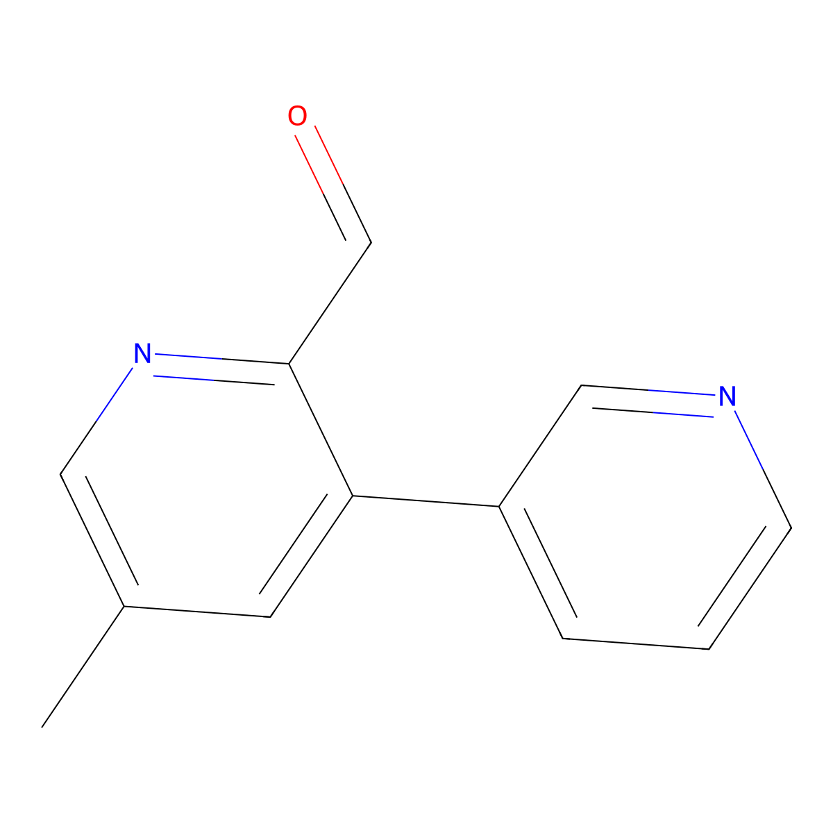 5-Methyl-[3,3'-bipyridine]-2-carbaldehyde molecular structure, CAS 2969390-83-6