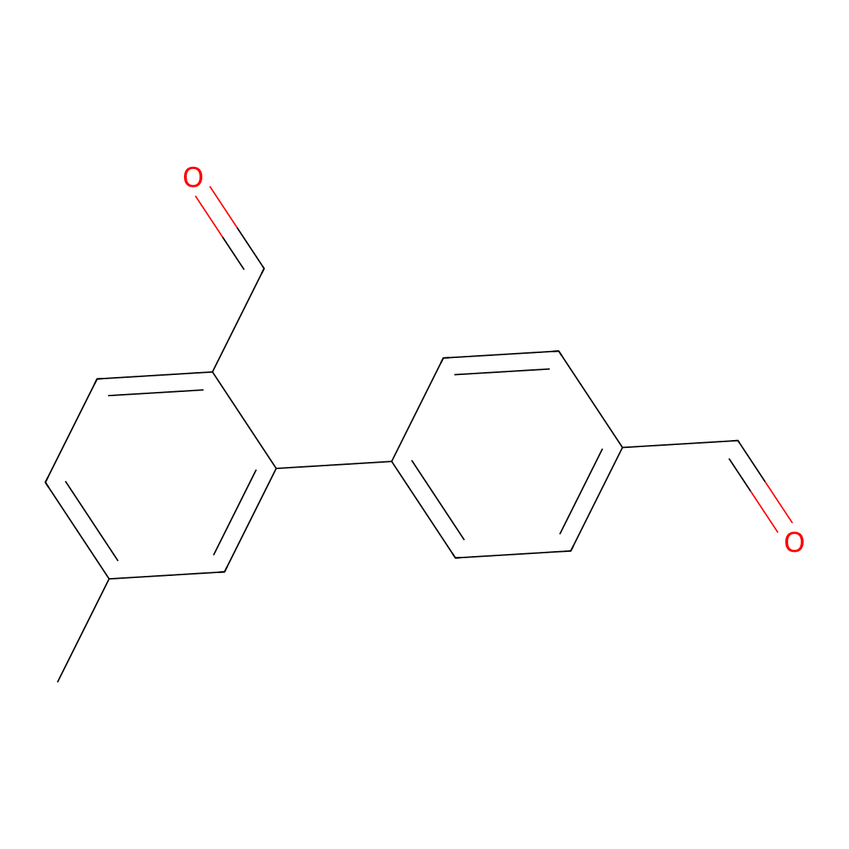 5-Methyl-[1,1'-biphenyl]-2,4'-dicarbaldehyde molecular structure, CAS 2969399-57-1