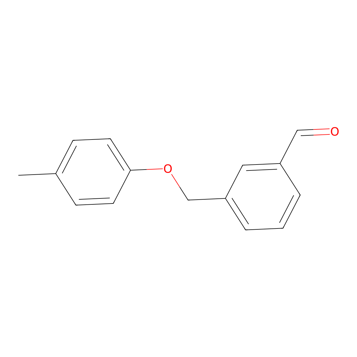 3-((p-Tolyloxy)methyl)benzaldehyde molecular structure, CAS 2969421-22-3