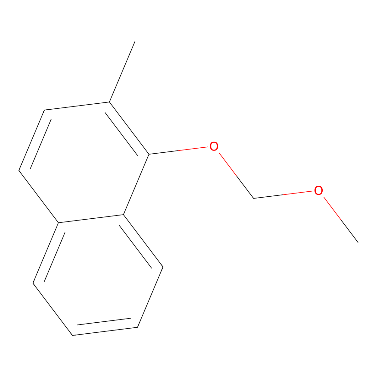 1-(Methoxymethoxy)-2-methylnaphthalene molecular structure, CAS 2969453-15-2