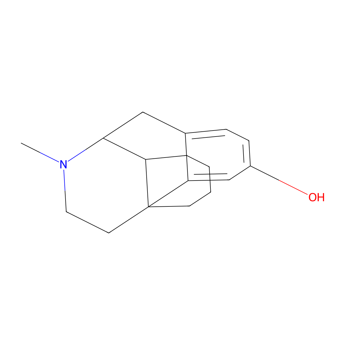 Orphan molecular structure, CAS 297-90-5