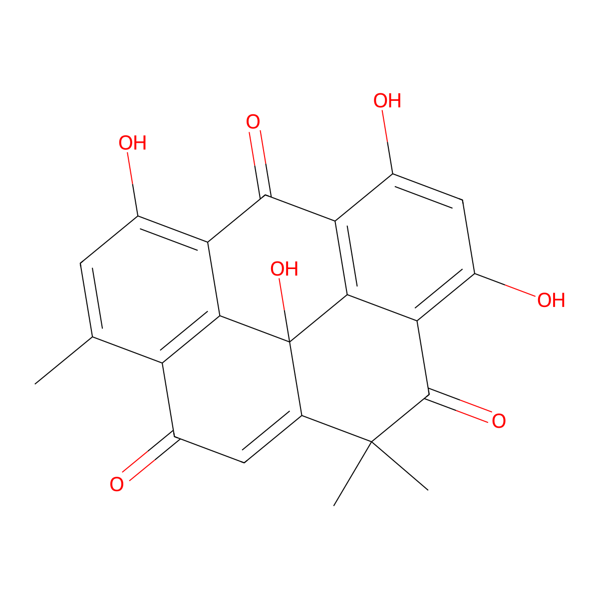 Resistoflavine molecular structure, CAS 29706-96-5