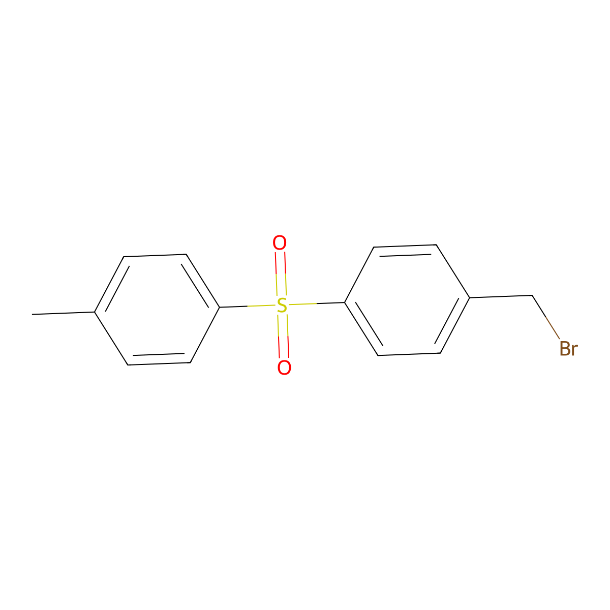 1-[4-(Bromomethyl)benzenesulfonyl]-4-methylbenzene molecular structure, CAS 297138-70-6