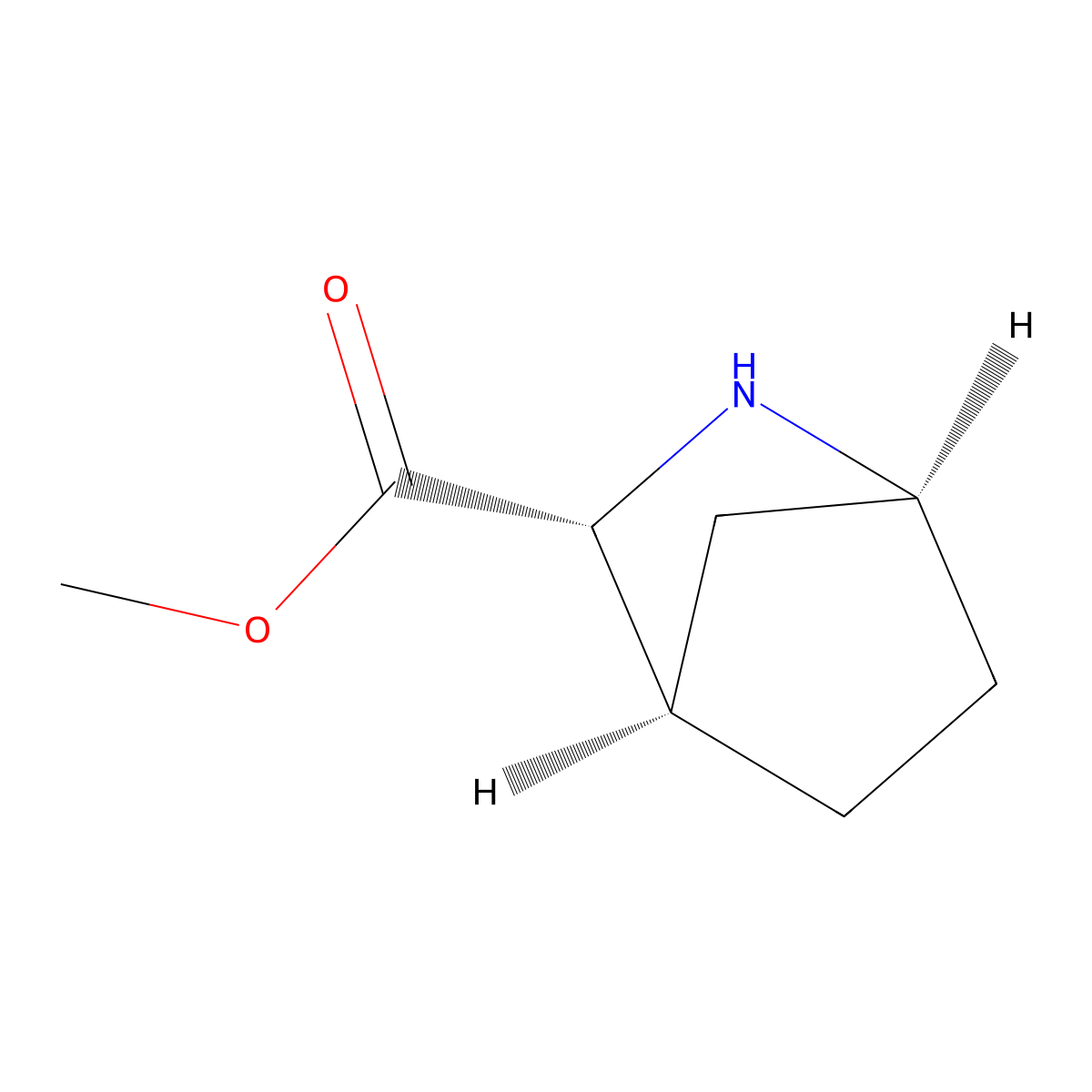 methyl (1S,3R,4R)-2-azabicyclo[2.2.1]heptane-3-carboxylate molecular structure, CAS 297143-31-8