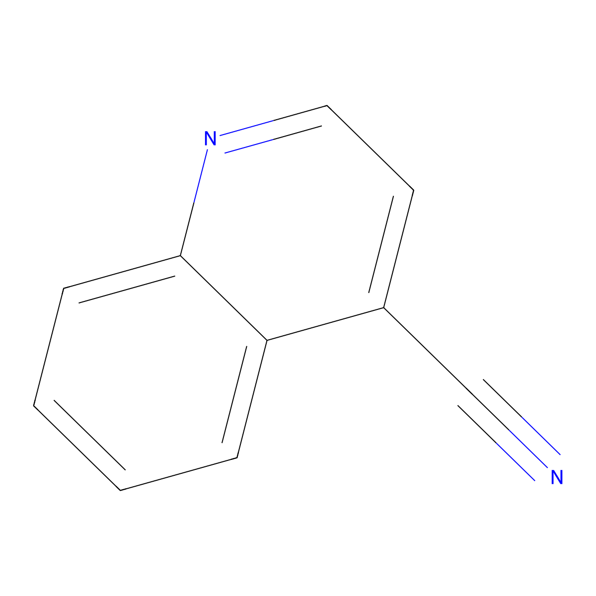 4-Cyanoquinoline molecular structure, CAS 2973-27-5